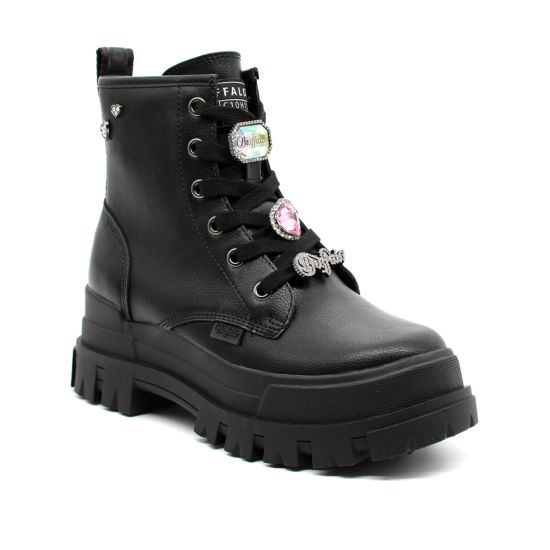 Γυναικεία Aspha RLD Ice Μποτάκια Μαύρα Buffalo BUF1622507-BLACK