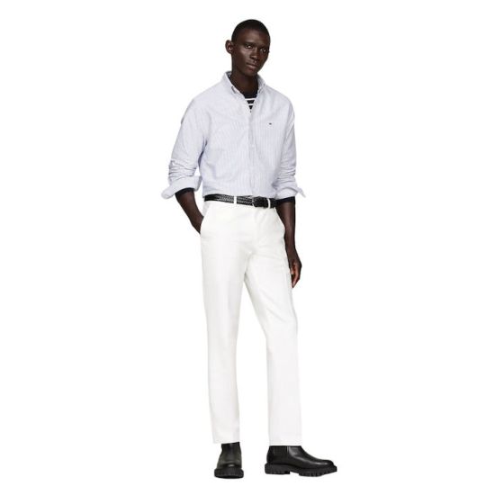 Ανδρικό Denton Παντελόνι Λευκό Tommy Hilfiger MW0MW36734-YBL