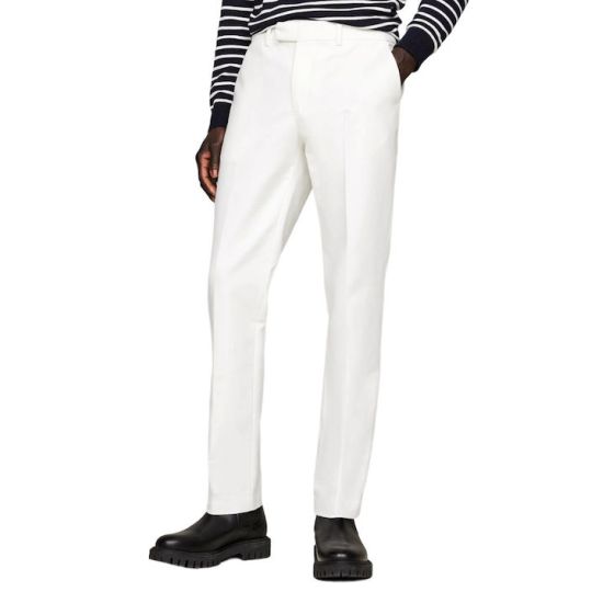Ανδρικό Denton Παντελόνι Λευκό Tommy Hilfiger MW0MW36734-YBL