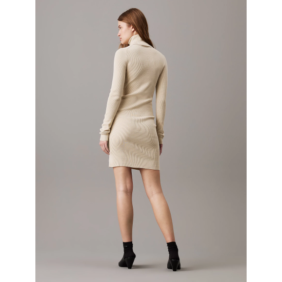 Γυναικείο Ζιβάγκο Φόρεμα Μπεζ Calvin Klein J20J224150-PD7
