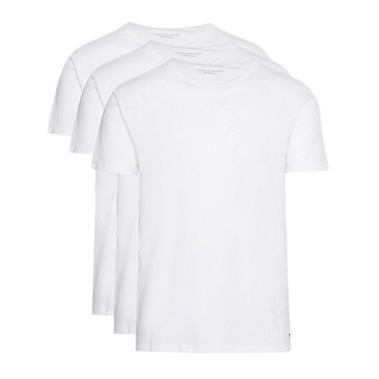 Ανδρικό Σετ T-shirt 3 Τεμαχίων Λευκό Tommy Hilfiger UM0UM03138-0WT