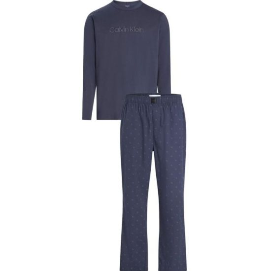 Ανδρικό Σετ Πυτζάμας Navy Μπλε Calvin Klein 000NM2751E-SX4