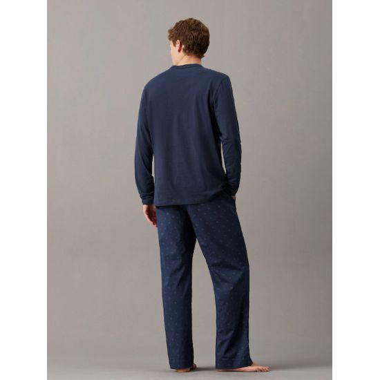 Ανδρικό Σετ Πυτζάμας Navy Μπλε Calvin Klein 000NM2751E-SX4