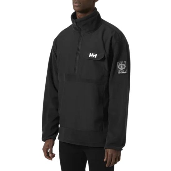 Ανδρικό Play 1/2 Zip Fleece Μαύρο Helly Hansen 54086-990