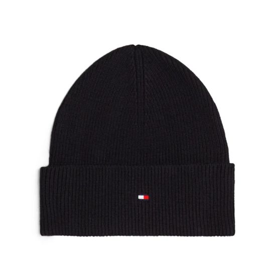 Γυναικείο Essential Flag Σκουφάκι Μαύρο Tommy Hilfiger AW0AW16637-BDS