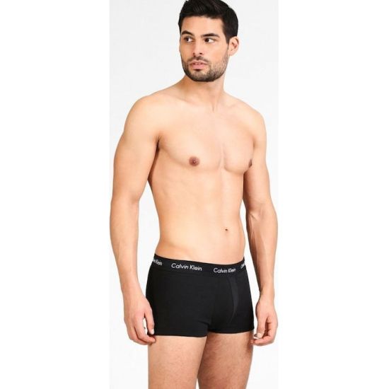 Ανδρικό Σετ Μπόξερ 3 Τεμάχια Μαύρα Calvin Klein 0000U2664G-XWB