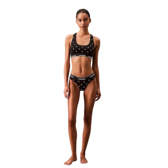 Γυναικείο Στριγκ Μαύρο Calvin Klein 0000F3786E-PCS
