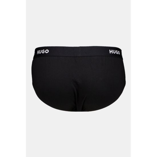 Ανδρικό Σλιπ Σετ 3 Τεμαχίων Μαύρο Hugo 50517879-989