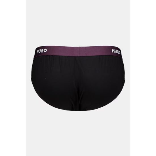 Ανδρικό Σλιπ Σετ 3 Τεμαχίων Μαύρο Hugo 50517879-989