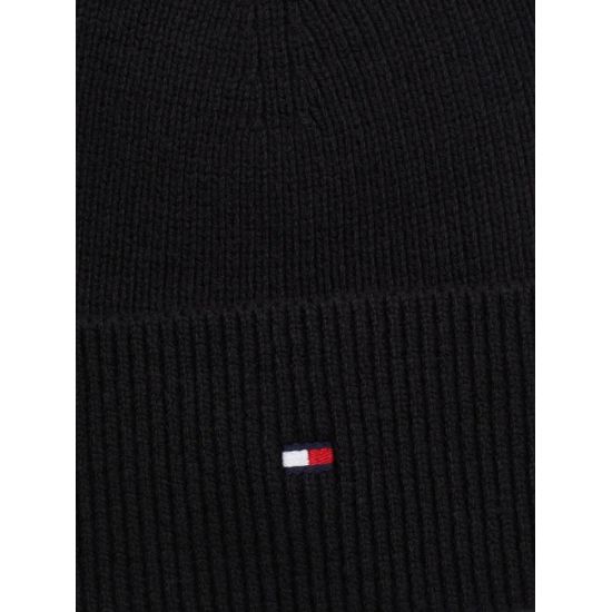 Γυναικείο Essential Flag Σκουφάκι Μαύρο Tommy Hilfiger AW0AW16637-BDS