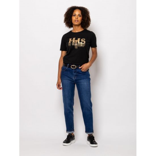 Γυναικείο Maite T-shirt Μαύρο Heavy Tools T17005-BLACK