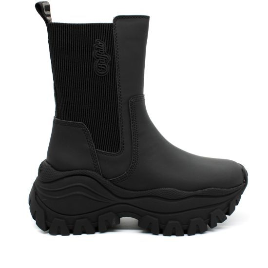 Γυναικείες Lola Chelsea Μπότες Μαύρες Buffalo BUF1220054-BLACK