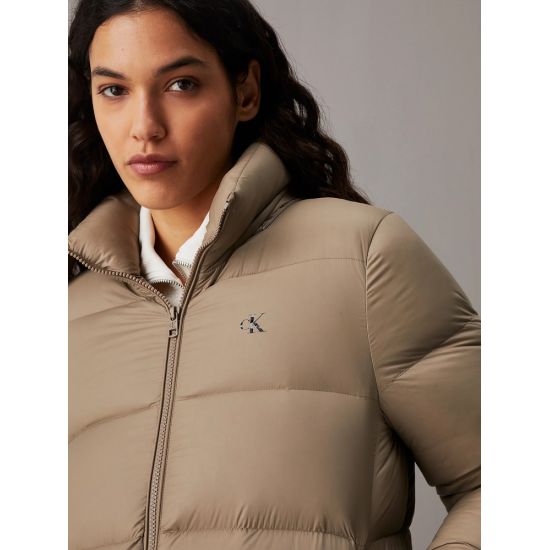 Γυναικείο Puffer Μπουφάν Μπεζ Calvin Klein J20J223571-PAV