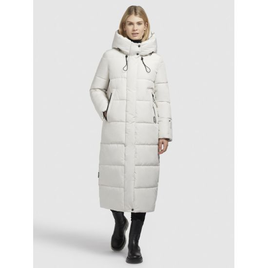 Γυναικείο Soulani4 Μπουφάν Εκρού Khujo KJ1165CO243-135 CREMA