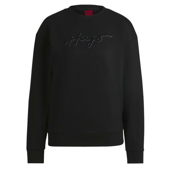 Γυναικείο Easy Crew_5 Φούτερ Μαύρο Hugo 50528579-001
