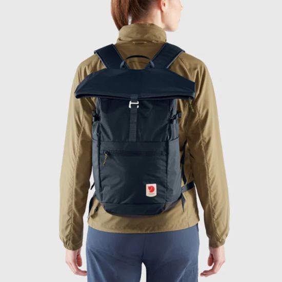 Unisex High Coast Foldsack Τσάντα Πλάτης Μαύρη 24L Fjallraven 23222-550 BLACK