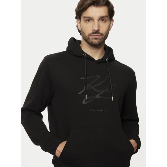 Ανδρικό Φούτερ Μαύρο Karl Lagerfeld 705003 544910-160