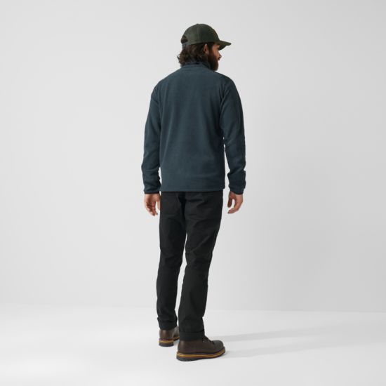 Ανδρική Sten Fleece Ζακέτα Navy Μπλε Fjallraven 81765-555 DARK NAVY