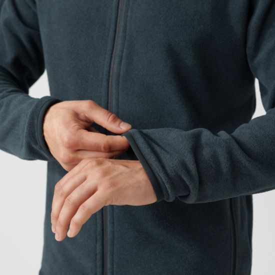 Ανδρική Sten Fleece Ζακέτα Navy Μπλε Fjallraven 81765-555 DARK NAVY