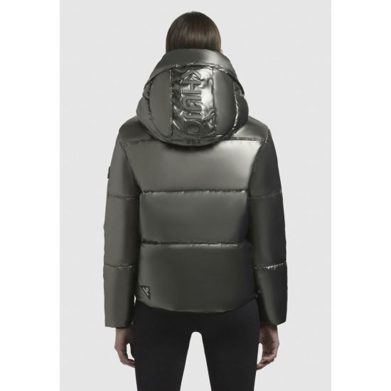 Γυναικείο Devina Shiny Μπουφάν Γκρι Khujo KJ1078JK243-224