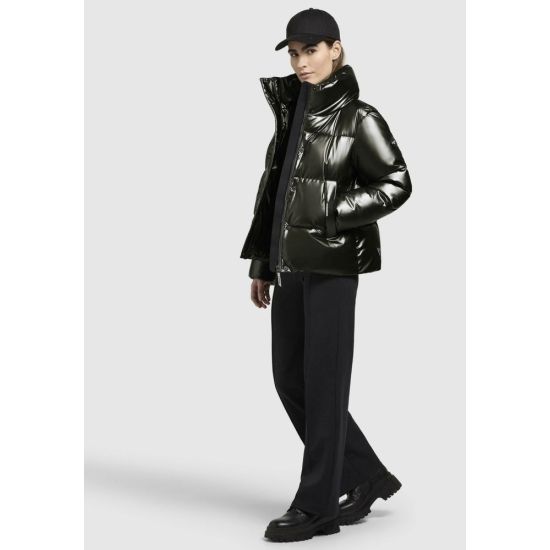 Γυναικείο Rinja Shiny Μπουφάν Λαδί Khujo KJ1079JK243-581