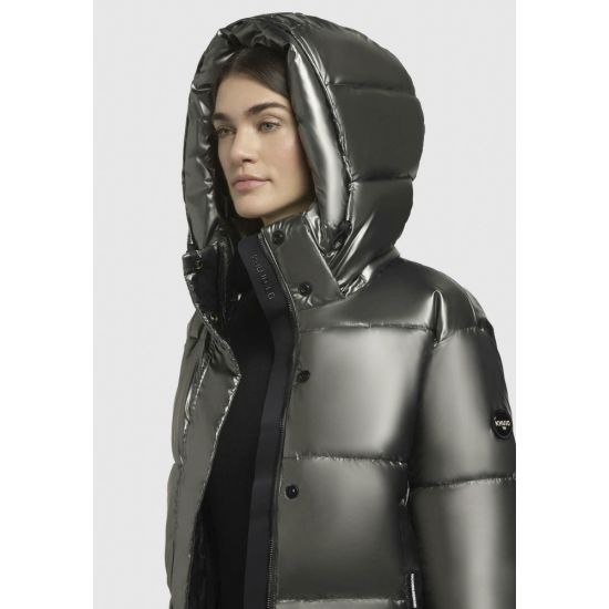 Γυναικείο Devina Shiny Μπουφάν Γκρι Khujo KJ1078JK243-224