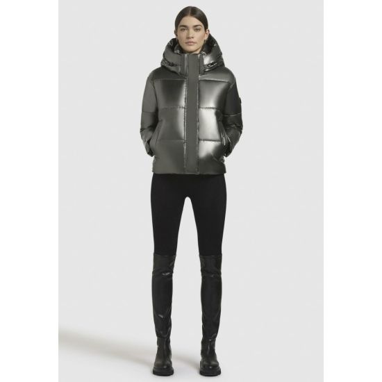 Γυναικείο Devina Shiny Μπουφάν Γκρι Khujo KJ1078JK243-224