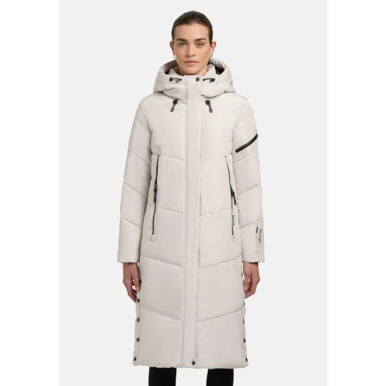 Γυναικείο Sonje6 Μπουφάν Μπεζ Khujo KJ1163CO243-CREMA