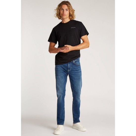 Ανδρικό T-shirt Μαύρο Tommy Jeans DM0DM21188-BDS