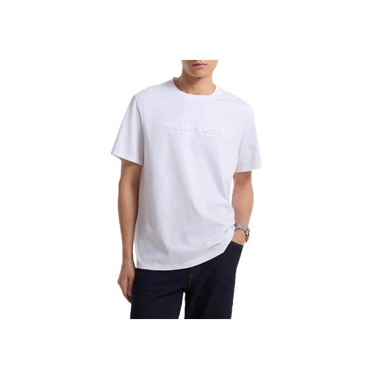 Ανδρικό T-shirt Λευκό Michael Kors CF4529H1V2-100