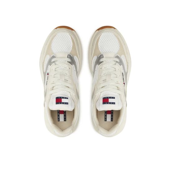 Γυναικεία The Coney Metallic Sneakers Μπεζ Tommy Jeans EN0EN02772-ACG