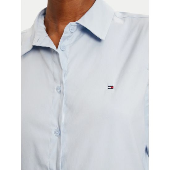 Γυναικείο Πουκάμισο Γαλάζιο Tommy Hilfiger WW0WW44084-C1O