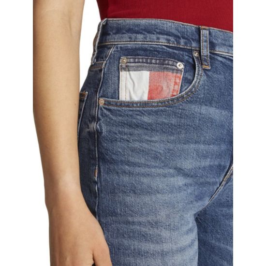 Γυναικείο Mom Τζιν Μπλε Tommy Jeans DW0DW20224-1BK