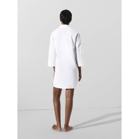 Γυναικείο DNA Signature Beach Φόρεμα Λευκό Karl Lagerfeld 240W2205-100 WHITE