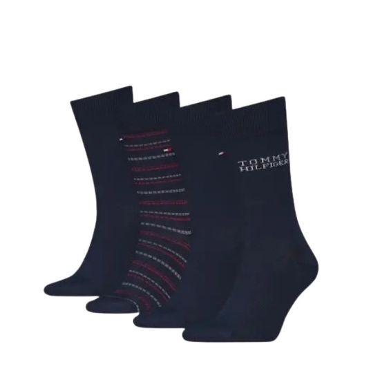 Ανδρικές Κάτσες 4 Τεμαχίων Navy Μπλε Tommy Hilfiger 701229780-001