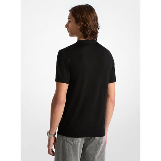 Ανδρικό T-shirt Μαύρο Michael Kors CR560DE7AP-001