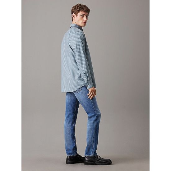 Ανδρικό Slim Straight Τζιν Μπλε Calvin Klein J30J326541-1A4
