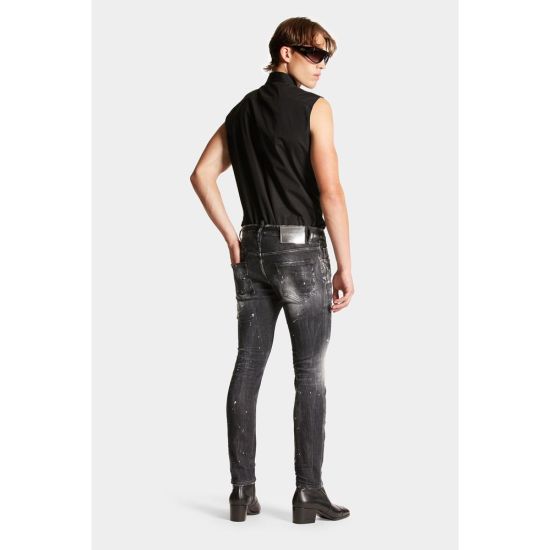 Ανδρικό Skater Τζιν Μαύρο Dsquared2 S71LB1373S30503-900