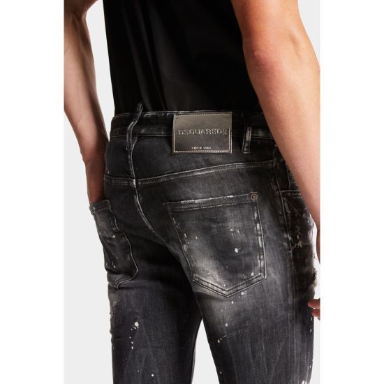 Ανδρικό Skater Τζιν Μαύρο Dsquared2 S71LB1373S30503-900