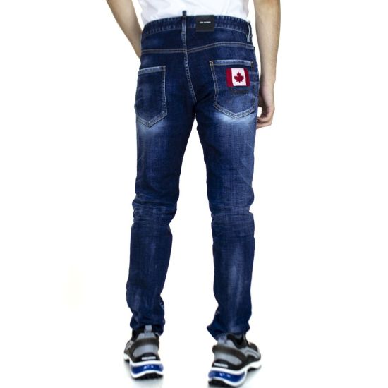Ανδρικό Cool Guy Τζιν Navy Μπλε Dsquared2 S74LB1336S30664-470