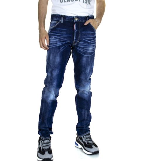 Ανδρικό Cool Guy Τζιν Navy Μπλε Dsquared2 S74LB1336S30664-470