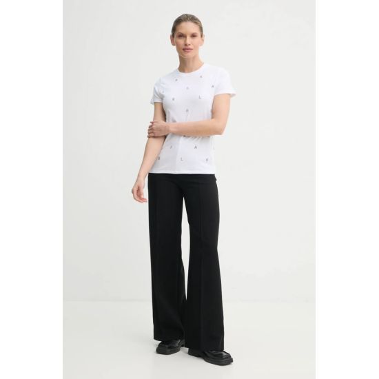 Γυναικείο T-shirt Λευκό Karl Lagerfeld A1W17078-100 WHITE