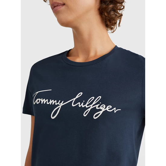 Γυναικείο Heritage T-shirt Navy Μπλε Tommy Hilfiger WW0WW24967-403