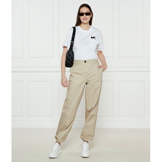 Γυναικείο Peak-A-Boo T-shirt Λευκό Karl Lagerfeld A1W17100-100 WHITE
