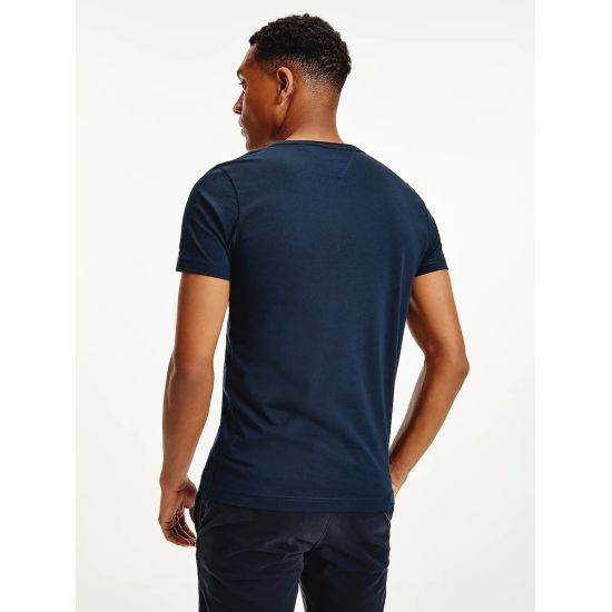 Ανδρικό T-shirt Navy Μπλε Tommy Hilfiger MW0MW11465-403