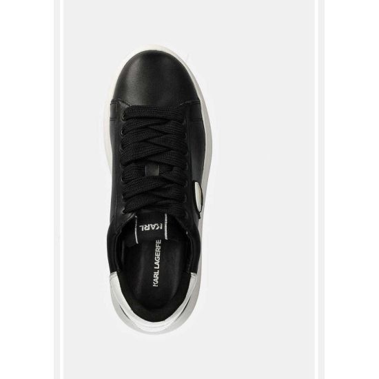 Ανδρικά Δερμάτινα NFT Sneakers Μαύρα Karl Lagerfeld KL57530-000 BLACK