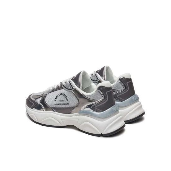 Γυναικεία Δερμάτινα Maison Sneakers Ασημί Karl Lagerfeld KL65638M-4SL SILVER