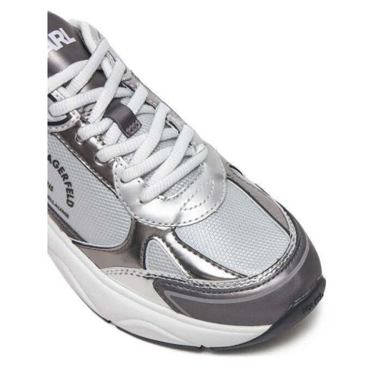 Γυναικεία Δερμάτινα Maison Sneakers Ασημί Karl Lagerfeld KL65638M-4SL SILVER