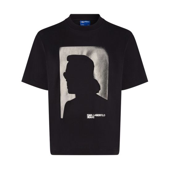 Γυναικείο T-shirt Μαύρο Karl Lagerfeld Jeans A1W17032-999 BLACK