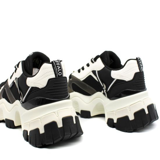 Γυναικεία Norion Sneakers Μαύρα Buffalo BUF1622380-BLACK WHITE